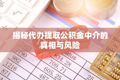 许昌揭秘代办提取公积金中介的真相与风险