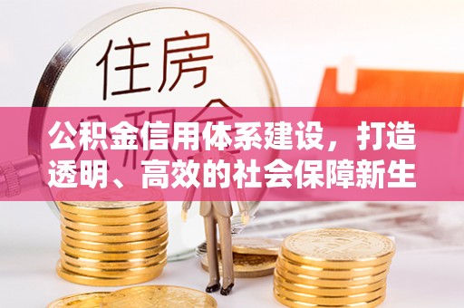 许昌公积金信用体系建设，打造透明、高效的社会保障新生态