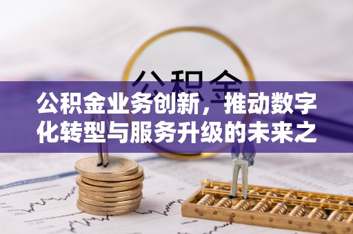 许昌公积金业务创新，推动数字化转型与服务升级的未来之路