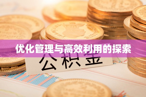 许昌优化管理与高效利用的探索