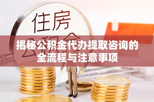 许昌揭秘公积金代办提取咨询的全流程与注意事项