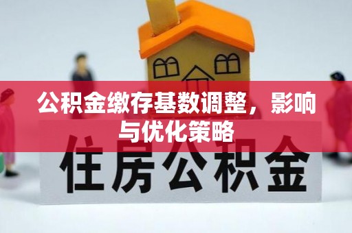 许昌公积金缴存基数调整，影响与优化策略