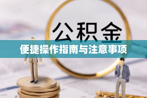 许昌便捷操作指南与注意事项